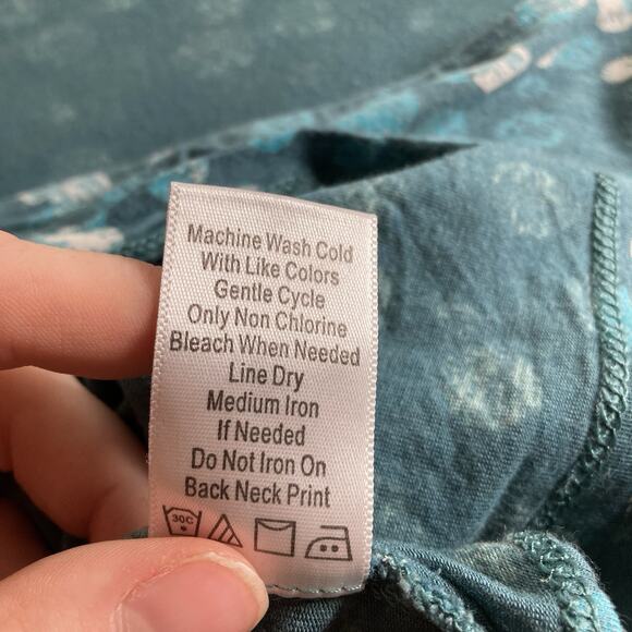 Coldwater Creek Women's Polka Dot Wrap Blouse Size 1X Boho Flowy Draped Trendy - Picture 7 of 11